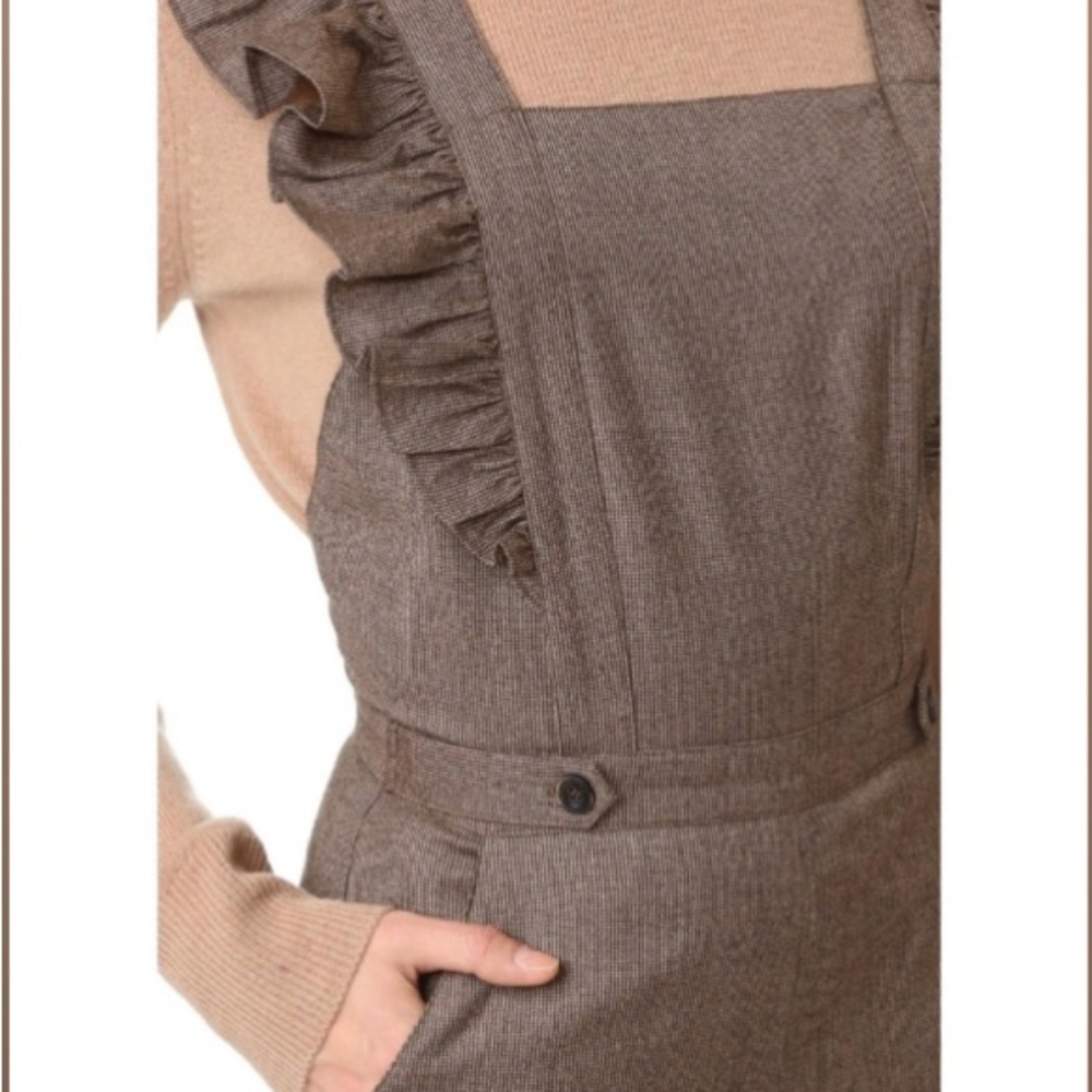 Ulla Johnson Ruffled Checked Jumpsuit - Picture 6 of 15
